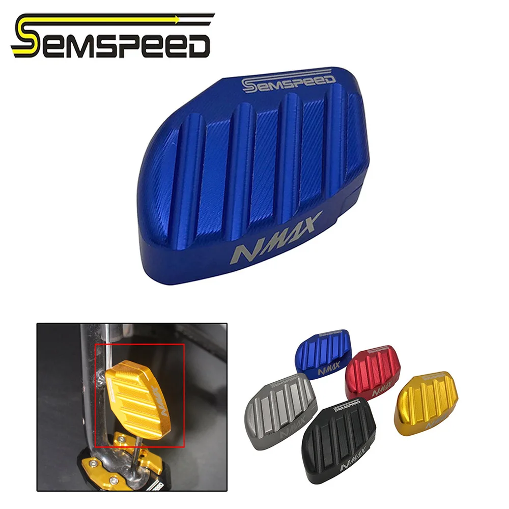 N MAX с логотипом мотоцикла ЧПУ подставка для YAMAHA NMAX 155 125 150 NMAX155 2015 2019 боковая
