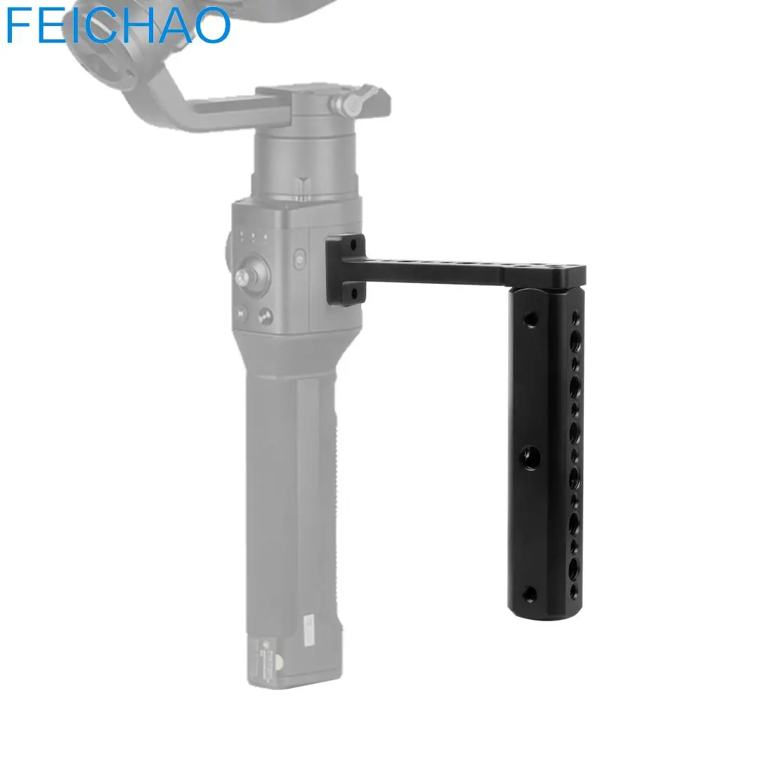 Handle Grip Handlebar Extended Handheld Support Monitor Stand Mount for DJI Ronin S Stabilizer Gimbal Microphone Light Bracket 
Handle Grip Handlebar Extended Handheld Support Monitor Stand Mount for DJI Ronin S Stabilizer Gimbal Microphone Light Bracket