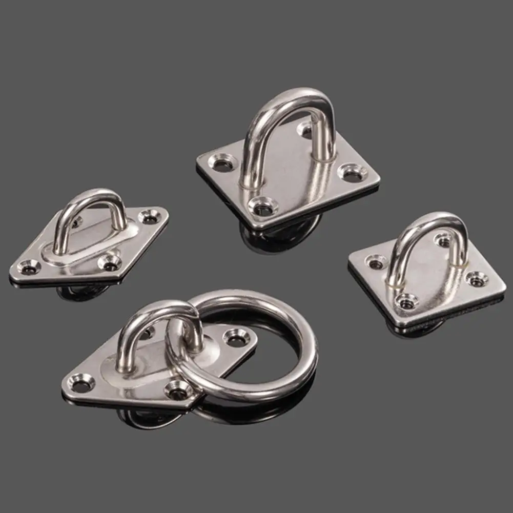 HOT SALES!!! New Arrival 304 Stainless Steel U-shape Thicken Pad Eye Ring Plate Ceiling Mount Hook Base Wholesale Dropshipping
HOT SALES!!! New Arrival 304 Stainless Steel U-shape Thicken Pad Eye Ring Plate Ceiling Mount Hook Base Wholesale Dropshipping