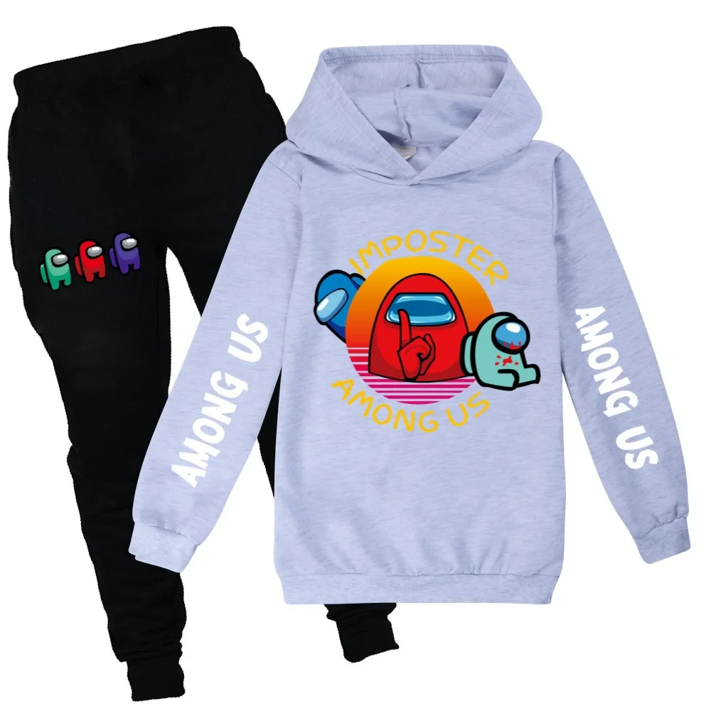 Fashion Among Us Costume for Kids Spring Autumn Hoodies Clothes Sets Boys Girls Cotton Tracksuit Long Sleeve Sweatshirt Outfits
Fashion Among Us Costume for Kids Spring Autumn Hoodies Clothes Sets Boys Girls Cotton Tracksuit Long Sleeve Sweatshirt Outfits