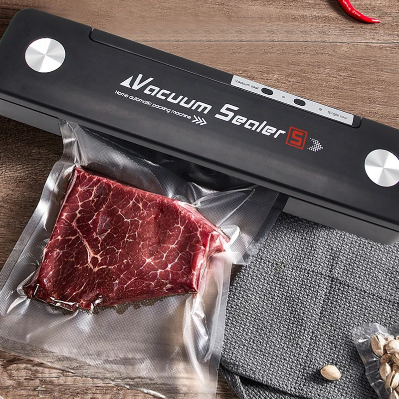 Household Food Vacuum Sealer Packaging Machine With 10pcs Bags Wet And Dry Vacuum Food Sealing Machine Vacuum Sealer Packer
Household Food Vacuum Sealer Packaging Machine With 10pcs Bags Wet And Dry Vacuum Food Sealing Machine Vacuum Sealer Packer