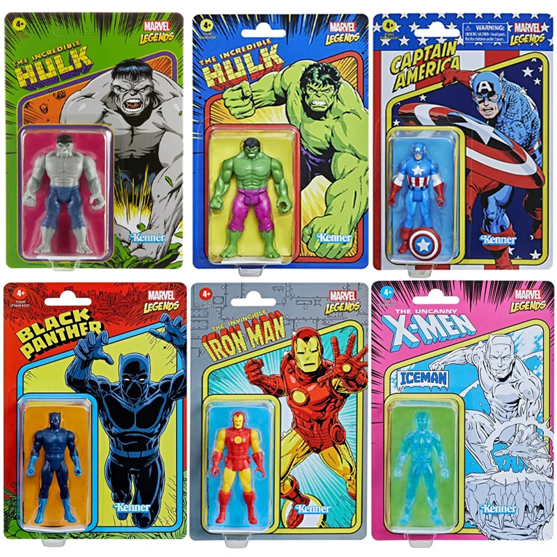 Hasbro Marvel Legends Retro Series 3.75 inch Action Figure Toy Inches Iron Man Hulk Black Panther Spider-Man Collection Gift
Hasbro Marvel Legends Retro Series 3.75 inch Action Figure Toy Inches Iron Man Hulk Black Panther Spider-Man Collection Gift