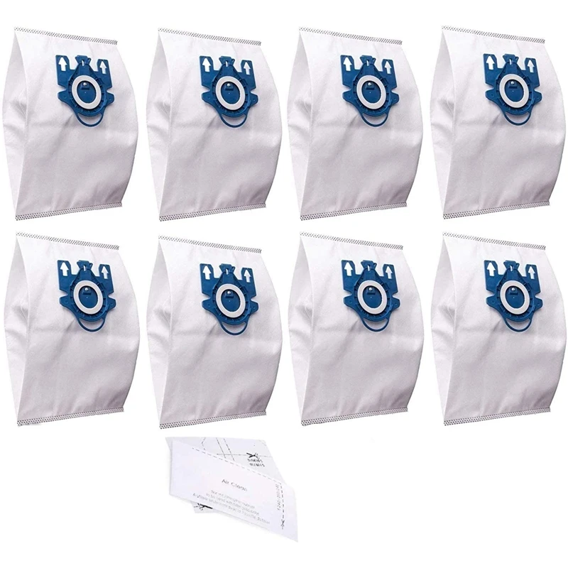 8 Pack Deluxe Synthetic Vacuum Dust Bags for Miele Vacuum Bags Type GN S2 S5 S8 C1 C3
8 Pack Deluxe Synthetic Vacuum Dust Bags for Miele Vacuum Bags Type GN S2 S5 S8 C1 C3