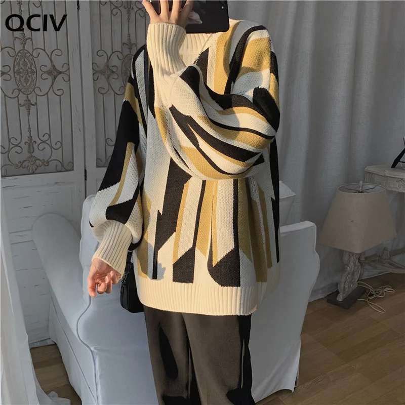 Autumn Winter Warm Men Sweaters Round Neck Thick Vintage Knitted Pullovers Korean Oversized Casual Loose Long Sleeve Sweater
Autumn Winter Warm Men Sweaters Round Neck Thick Vintage Knitted Pullovers Korean Oversized Casual Loose Long Sleeve Sweater