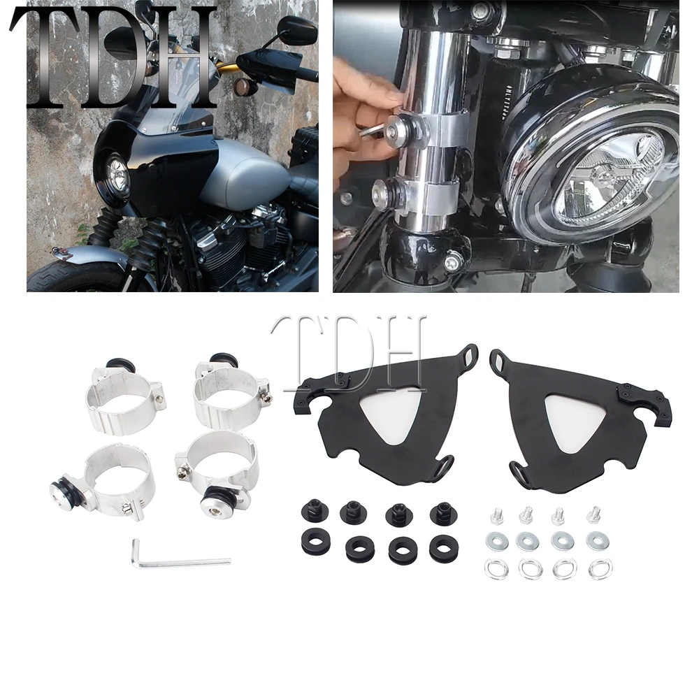 Moto Fork Headlight Fairing Accessories Trigger Lock Mounting Kit For Harley Dyna Wide Glide FXDWG Wide Glide EFI FXDWGI 06-17
Moto Fork Headlight Fairing Accessories Trigger Lock Mounting Kit For Harley Dyna Wide Glide FXDWG Wide Glide EFI FXDWGI 06-17