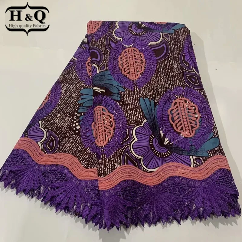 H&Q newest nigerian water soluble lace high quality wax fabric 100% cotton embroidery 6 yards/pcs african batik lace fabric H814
H&Q newest nigerian water soluble lace high quality wax fabric 100% cotton embroidery 6 yards/pcs african batik lace fabric H814