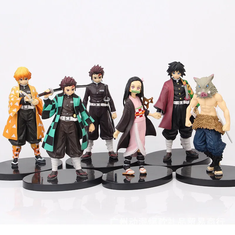 16cm Demon Slayer PVC Action Figure Tanjirou Nezuko Mitsuri Tokitou Muichirou Kyoujurou Figures Toys Decoration Gift With Box
16cm Demon Slayer PVC Action Figure Tanjirou Nezuko Mitsuri Tokitou Muichirou Kyoujurou Figures Toys Decoration Gift With Box
