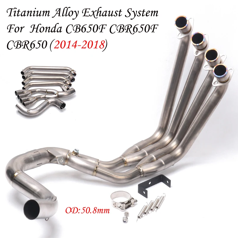 Для CBR650F CBR650 CB650F модифицированный выхлопной трубы мотоцикла 51 мм слипон из титанового сплава переднее соединение Соединительная труба глуш...
Для CBR650F CBR650 CB650F модифицированный выхлопной трубы мотоцикла 51 мм слипон из титанового сплава переднее соединение Соединительная труба глуш...