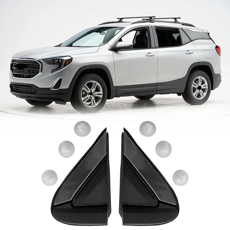 L+R Side Rearview Mirror Triple-cornered Plate Trim for 2018-2020 Chevrolet Equinox GMC Terrain 84107336 84107337
L+R Side Rearview Mirror Triple-cornered Plate Trim for 2018-2020 Chevrolet Equinox GMC Terrain 84107336 84107337