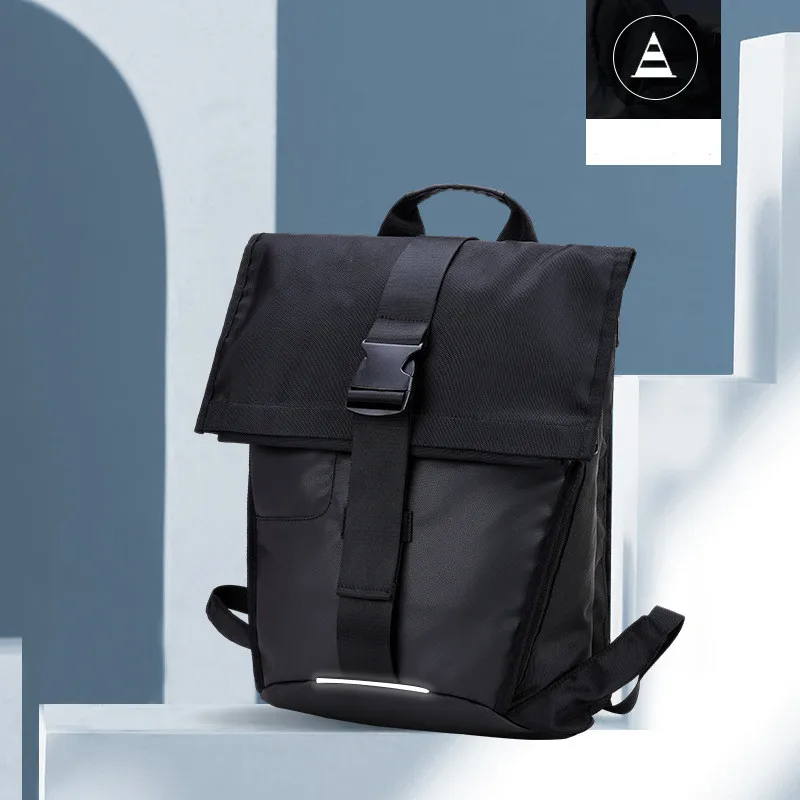 Fashion Trend Backpack Nylon School Bag Simple 15.6-inch Leisure Computer Backpack Waterproof Lightweight And Large Capacity
Fashion Trend Backpack Nylon School Bag Simple 15.6-inch Leisure Computer Backpack Waterproof Lightweight And Large Capacity