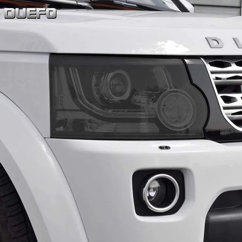 Car Headlight Tint Smoked Black gold Protective Film Transparent TPU Sticker For Land Rover Discovery 4 LR4 2009-2016
Car Headlight Tint Smoked Black gold Protective Film Transparent TPU Sticker For Land Rover Discovery 4 LR4 2009-2016