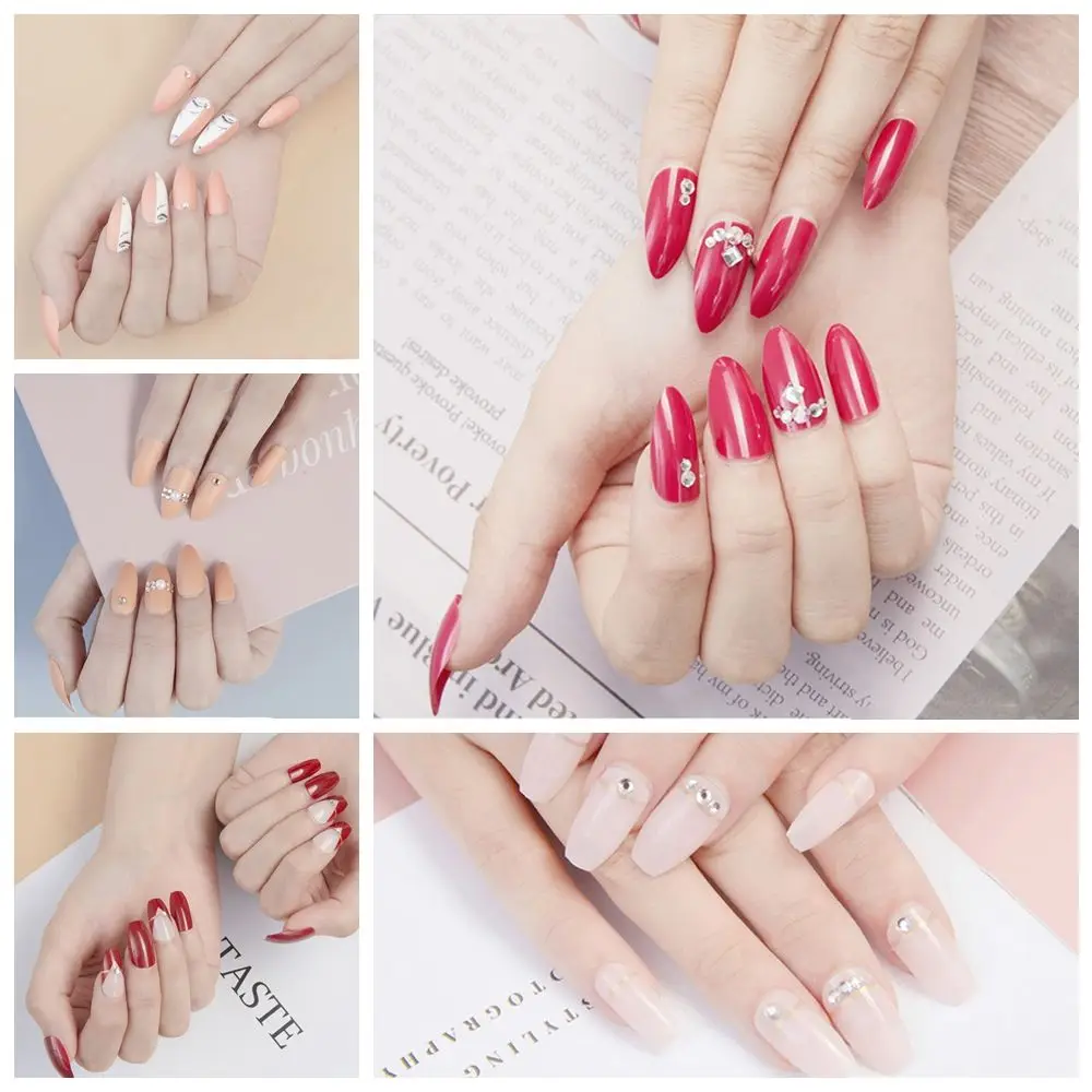 24 шт./компл. «сделай сам» акриловые накладные ногти с полным покрытием накладные ногти балерина Свадьба накладные ногти Стразы
24 шт./компл. «сделай сам» акриловые накладные ногти с полным покрытием накладные ногти балерина Свадьба накладные ногти Стразы