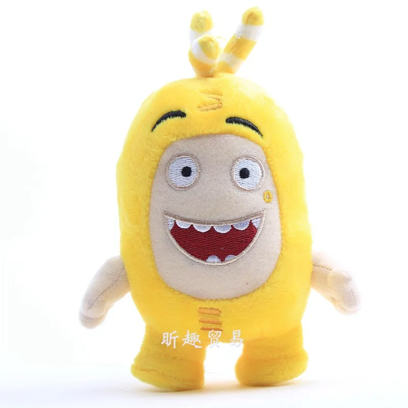 16 см Oddbods предохранитель Pogo Bubble Slick Zeke Jeff Newt День рождения Мягкая коллекционная