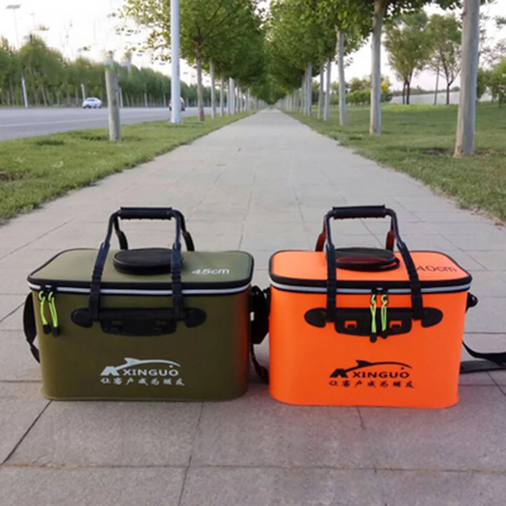 Portable EVA Fishing Bag Collapsible Fishing Bucket Live Fish Box Camping Hiking Durable EVA Waterproof Material
Portable EVA Fishing Bag Collapsible Fishing Bucket Live Fish Box Camping Hiking Durable EVA Waterproof Material