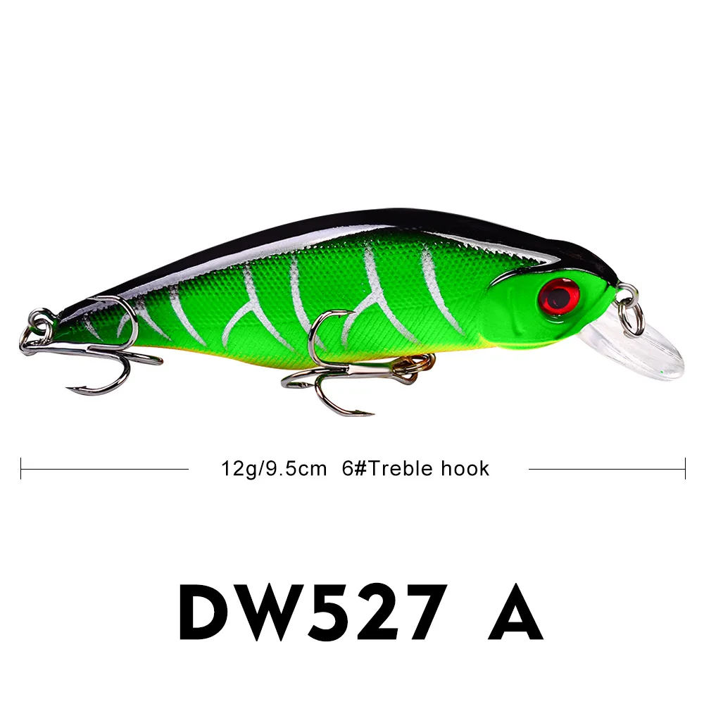 1 Pcs NEW Design Pesca Wobbling Fishing Lure 12g 9.5cm Sinking Minnow Isca Artificial Baits for Bass Perch Pike Trout
1 Pcs NEW Design Pesca Wobbling Fishing Lure 12g 9.5cm Sinking Minnow Isca Artificial Baits for Bass Perch Pike Trout