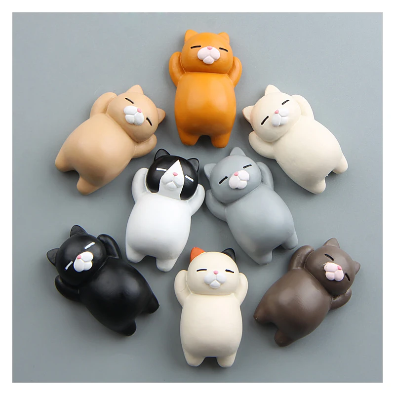 Japanese realistic Cat cartoon creative 3d magnetic clasp refrigerator stick Cartoon cute cat fridge magnet home decoration gift
Japanese realistic Cat cartoon creative 3d magnetic clasp refrigerator stick Cartoon cute cat fridge magnet home decoration gift