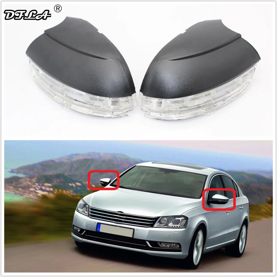 Зеркало со светодиодный подсветкой для VW Passat B7 2011 2012 2013 2014 2015|rear mirror|mirror vwvw mirror |