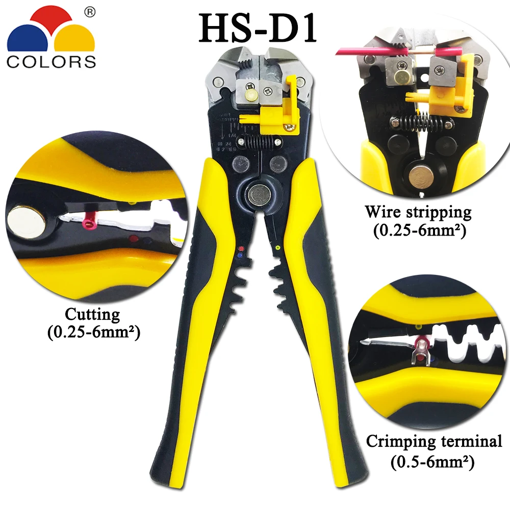 Stripping Multifunctional Pliers, Used For Cable Cutting, Crimping Terminal 0.2-6.0mm
Stripping Multifunctional Pliers, Used For Cable Cutting, Crimping Terminal 0.2-6.0mm