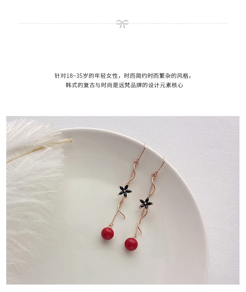 Harlig sterling silver 925 rose gold color long pearl ear hook for women allergy free fashion jewelry free shipping
Harlig sterling silver 925 rose gold color long pearl ear hook for women allergy free fashion jewelry free shipping