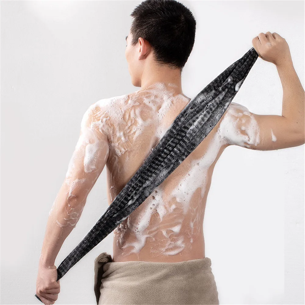 Men Bath Towel Long Strip Back Scrub Back Bath Towel Rubbing Rub Gray Skin Friendly Bath Towel Backrubbing Artifact Body Scrub
Men Bath Towel Long Strip Back Scrub Back Bath Towel Rubbing Rub Gray Skin Friendly Bath Towel Backrubbing Artifact Body Scrub