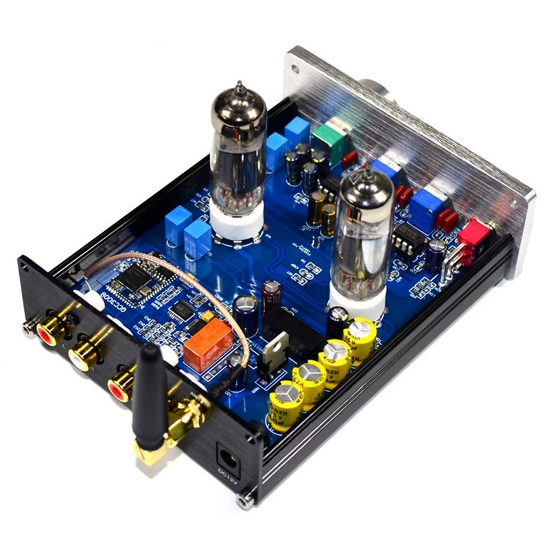 Bluetooth 5.0 Hifi 6J5 Tube Preamp Amplifier NE5532 Preamplifier Amplificador Tone Board Treble Bass Volume Adjustment(Black)
Bluetooth 5.0 Hifi 6J5 Tube Preamp Amplifier NE5532 Preamplifier Amplificador Tone Board Treble Bass Volume Adjustment(Black)