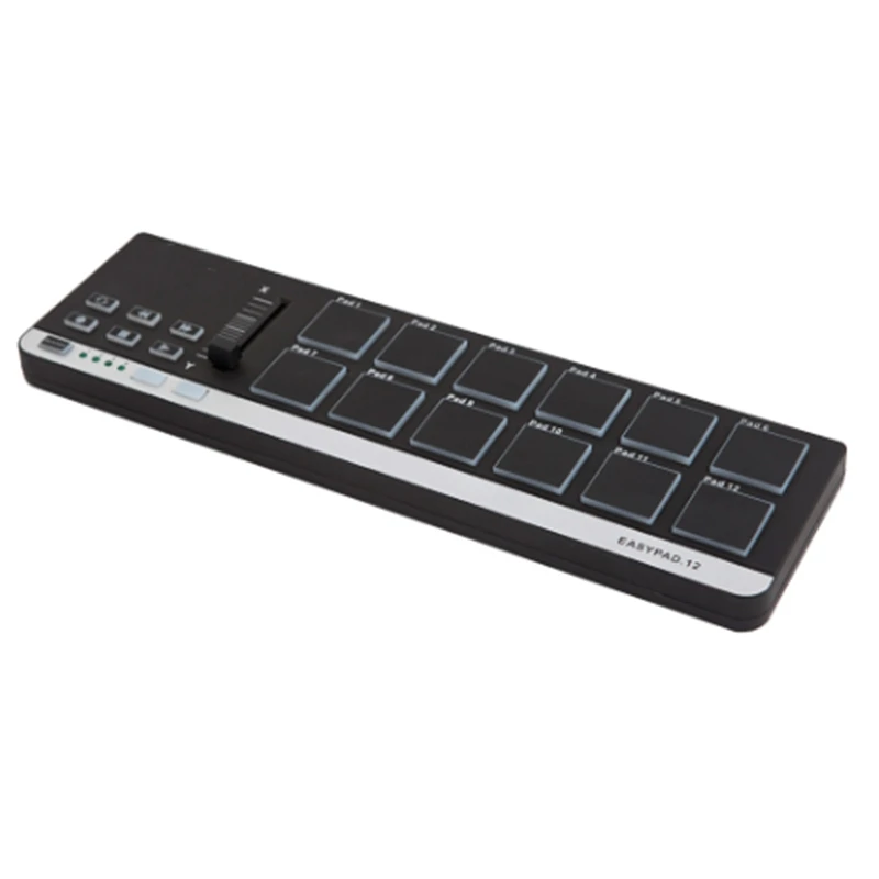 Drum Pads MIDI Controller Portable Mini MIDI Keyboard Controller with USB Cable
Drum Pads MIDI Controller Portable Mini MIDI Keyboard Controller with USB Cable