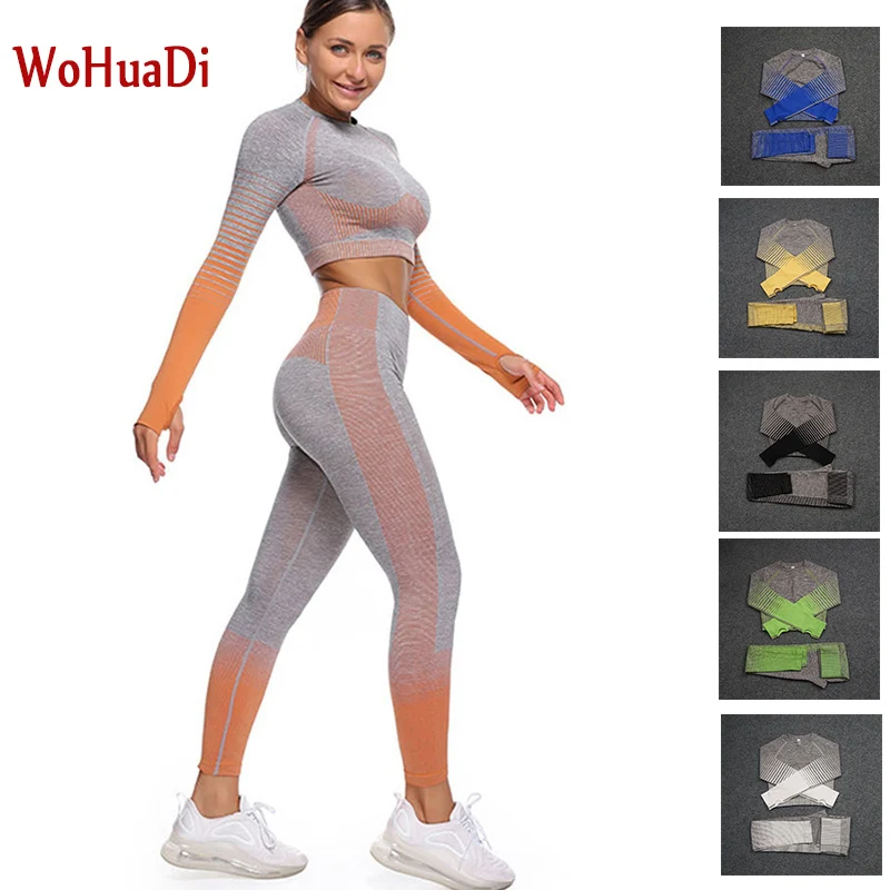 Комплект для йоги WOHUADI женский спортивный, пикантная одежда для женщин, бюстгальтер, рубашка, леггинсы с высокой талией, спортивная одежда д...
Комплект для йоги WOHUADI женский спортивный, пикантная одежда для женщин, бюстгальтер, рубашка, леггинсы с высокой талией, спортивная одежда д...