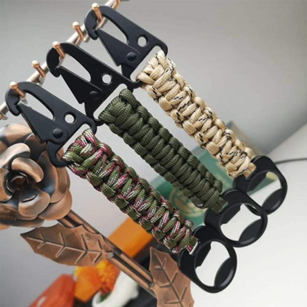 Rope Keychain Bottle Opener Key Chain Ring Military Paracord Cord Camping Survival Kit EDC Tool High Quality 
Rope Keychain Bottle Opener Key Chain Ring Military Paracord Cord Camping Survival Kit EDC Tool High Quality