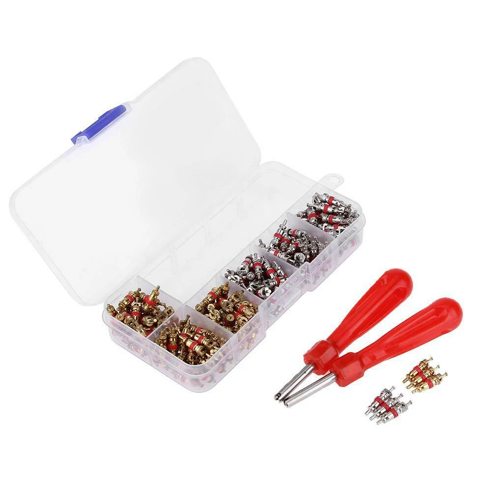 242Pcs Car A/C Air Conditioning R134a Valve Core Assortment+Remover Tool Kit Set Handy Valve Core Removal Tool
242Pcs Car A/C Air Conditioning R134a Valve Core Assortment+Remover Tool Kit Set Handy Valve Core Removal Tool