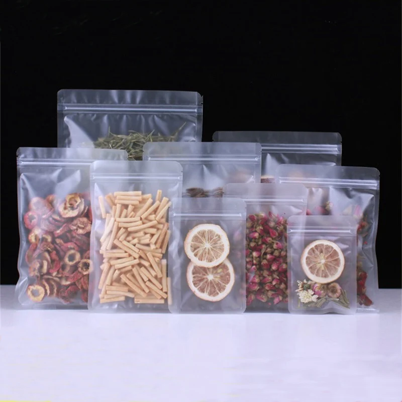 100Pcs/lot Matte clear ziplock plastic bags Self seal frosted transparent zip lock pouches for food candy snack package
100Pcs/lot Matte clear ziplock plastic bags Self seal frosted transparent zip lock pouches for food candy snack package