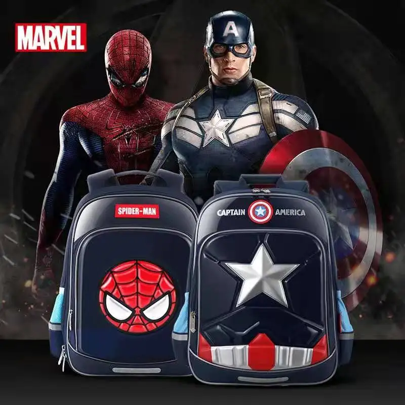 Disney Marvel School Bags For Boys Primary Student Shoulder Backpack Captain America Spider Man Grade 1-5 Large Capacity Mochila
Disney Marvel School Bags For Boys Primary Student Shoulder Backpack Captain America Spider Man Grade 1-5 Large Capacity Mochila