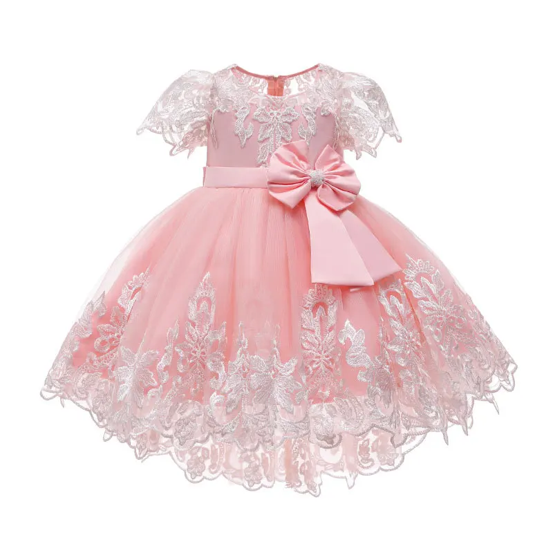 Mosengkw Short Sleeve Summer Wedding Girl Tailing Dress Tutu Party Luxury Lace Princess Dress
Mosengkw Short Sleeve Summer Wedding Girl Tailing Dress Tutu Party Luxury Lace Princess Dress