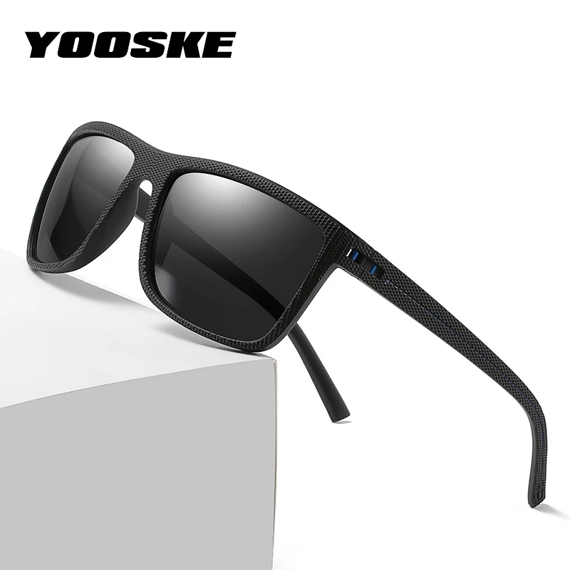 YOOSKE Brand Polarized Sunglasses Men Driving Sun Glasses Mens glasses Polarizing Sports Sunglass Male Black Eyewear UV400 
YOOSKE Brand Polarized Sunglasses Men Driving Sun Glasses Mens glasses Polarizing Sports Sunglass Male Black Eyewear UV400