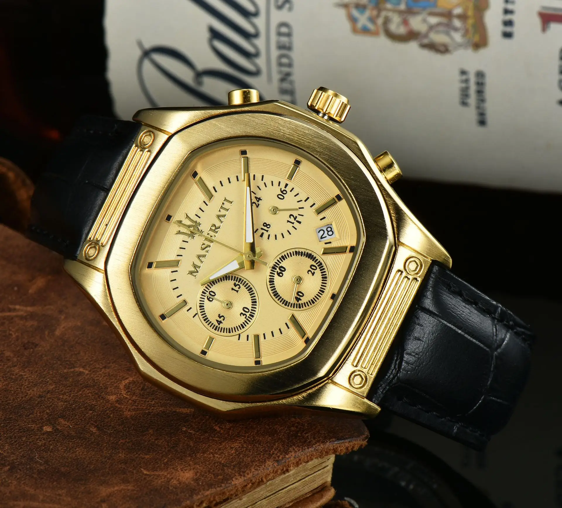 Fashion classic men's high grade business watch waterproof watch wine bucket watch personality Watch
Fashion classic men's high grade business watch waterproof watch wine bucket watch personality Watch