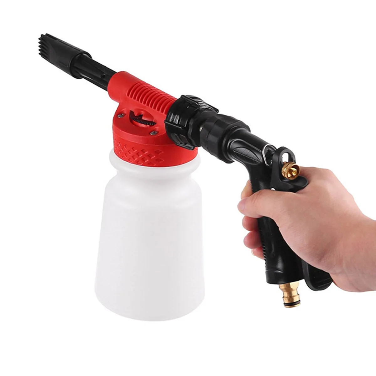 Adjustable Foam Spray Gun Car Washing Cleaning Lace Shampoo Cannon with Connector 900mlFoam Spray Gun
Adjustable Foam Spray Gun Car Washing Cleaning Lace Shampoo Cannon with Connector 900mlFoam Spray Gun