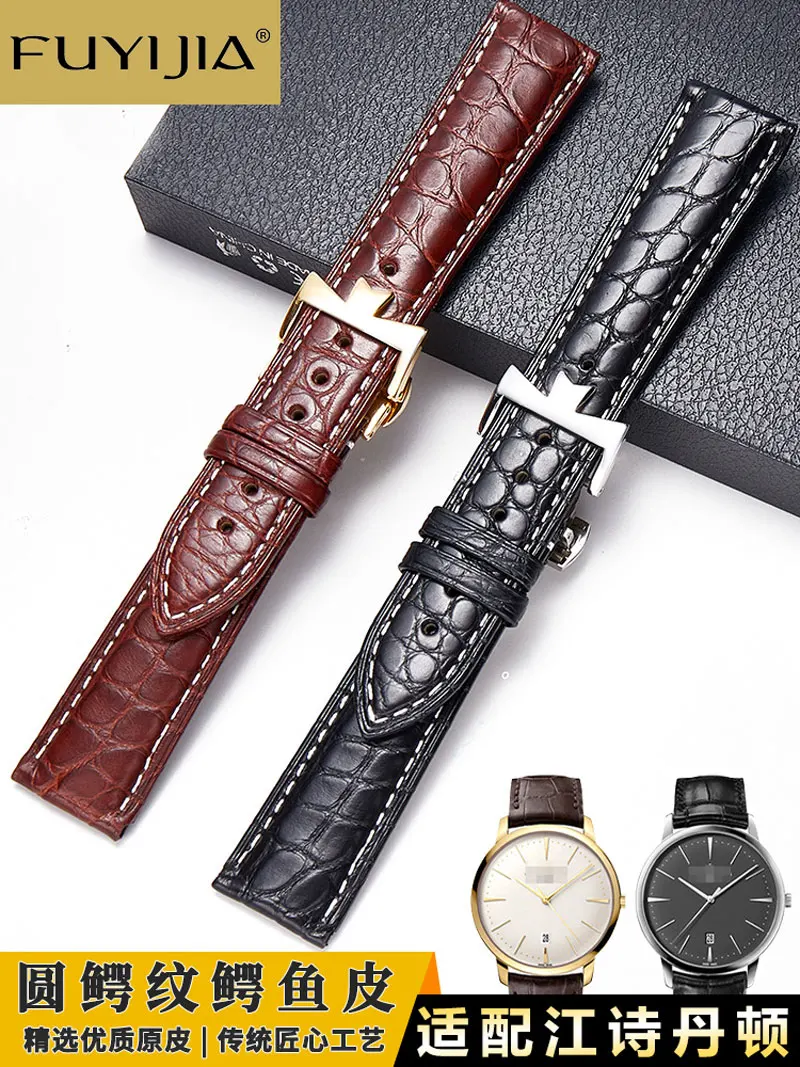 New Men Round Pattern American Crocodile Skin Strap 18MM 19MM 20MM 21MM 22MM Genuine Alligator Watch Band Butterfly Buckle Bands
New Men Round Pattern American Crocodile Skin Strap 18MM 19MM 20MM 21MM 22MM Genuine Alligator Watch Band Butterfly Buckle Bands