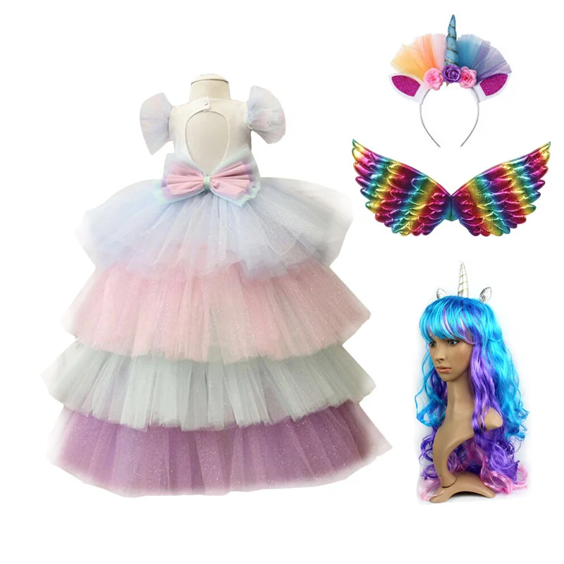 Baby Christmas Girls Unicorn Dress with Long Tail Baby Girl Princess Birthday Party Ball Gown Kids Clothes Toddler Girl Dresses
Baby Christmas Girls Unicorn Dress with Long Tail Baby Girl Princess Birthday Party Ball Gown Kids Clothes Toddler Girl Dresses