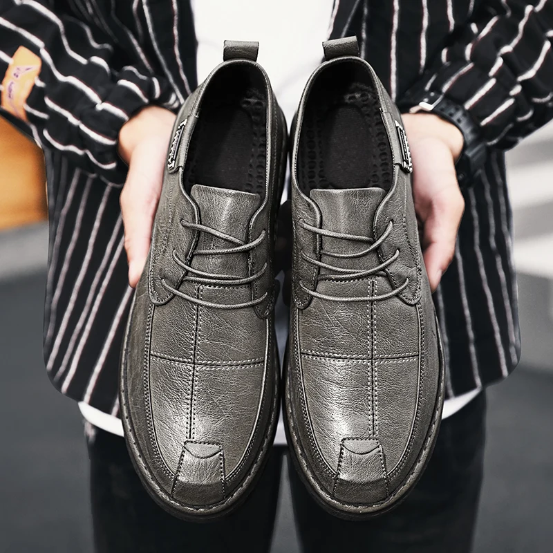 Fashion Casual Sneakers Men Shoes Leather Shoes Men Loafers Comfort Men British Style Shoes
Fashion Casual Sneakers Men Shoes Leather Shoes Men Loafers Comfort Men British Style Shoes