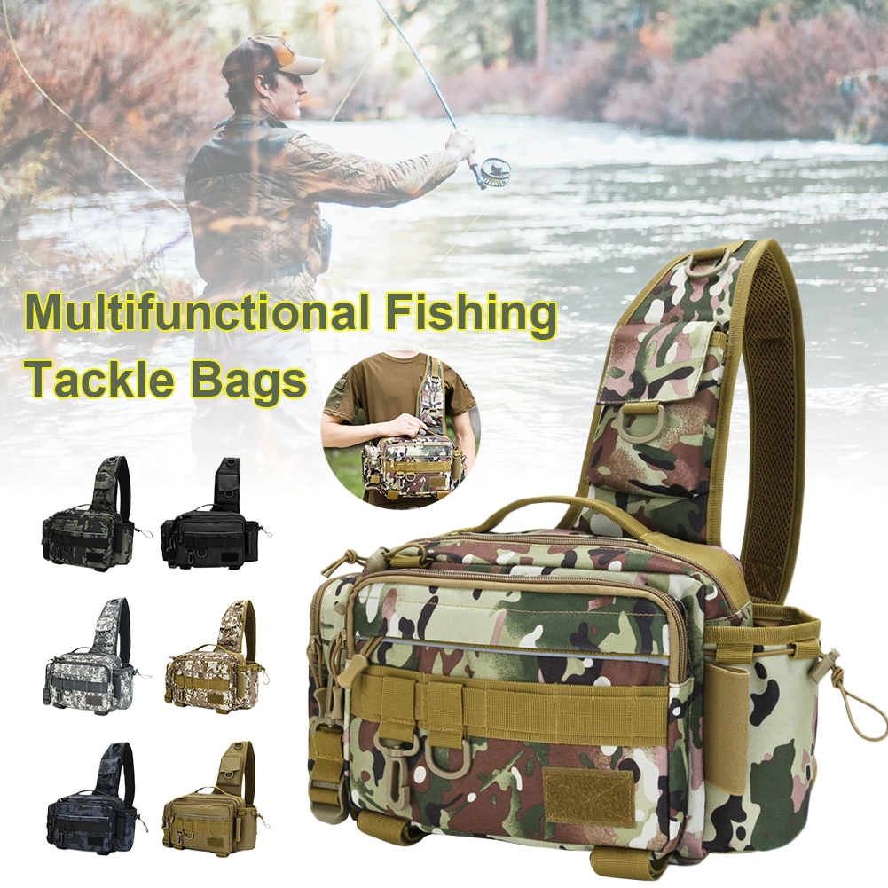 Multifunctional Waterproof Fishing Bag Outdoor Sports Waist Pack Fishing Lures Gear Storage Bag Single Crossbody Bags
Multifunctional Waterproof Fishing Bag Outdoor Sports Waist Pack Fishing Lures Gear Storage Bag Single Crossbody Bags
