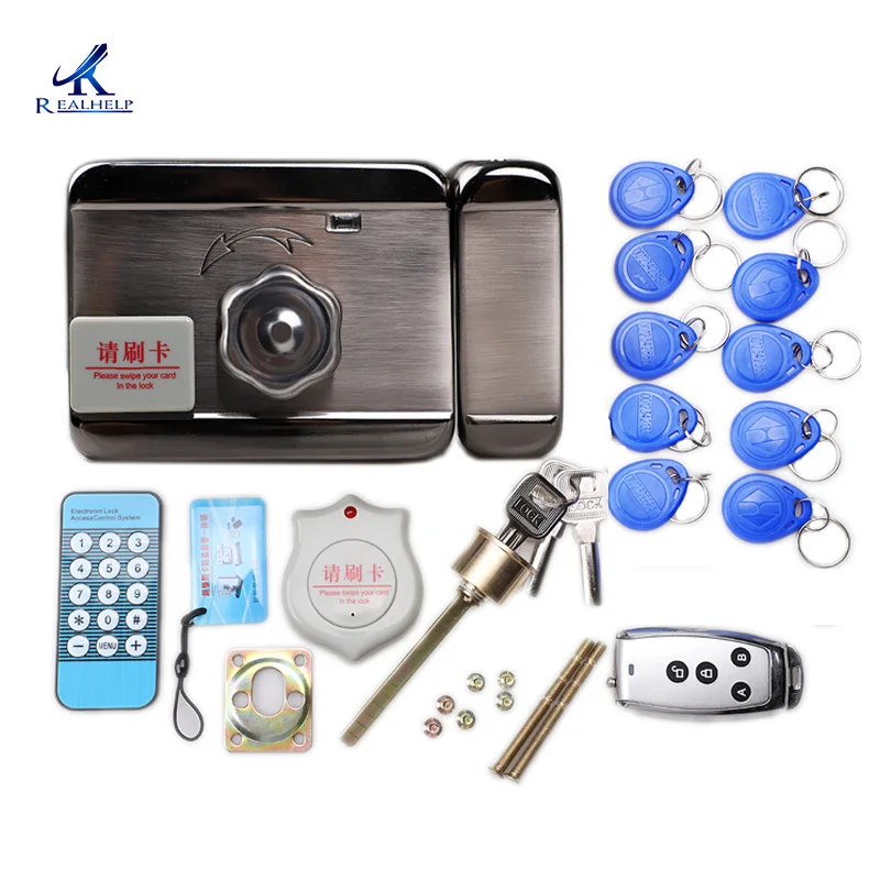 Room Door Locks Smart Magnetic Stanard RF Card 125KHZ Electronic House Keypad Lock DC12V Convenient And Modern | Безопасность и