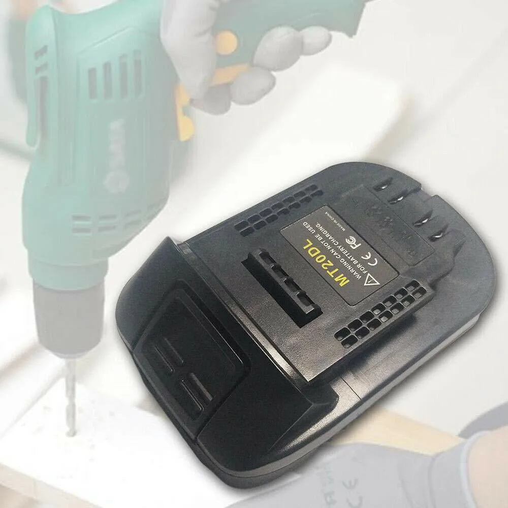 MT20ML Battery Adapter Converter ForMakita 18V Li-ion Battery To Milwaukee 18V Power Tool Battery Adapter Converter
MT20ML Battery Adapter Converter ForMakita 18V Li-ion Battery To Milwaukee 18V Power Tool Battery Adapter Converter