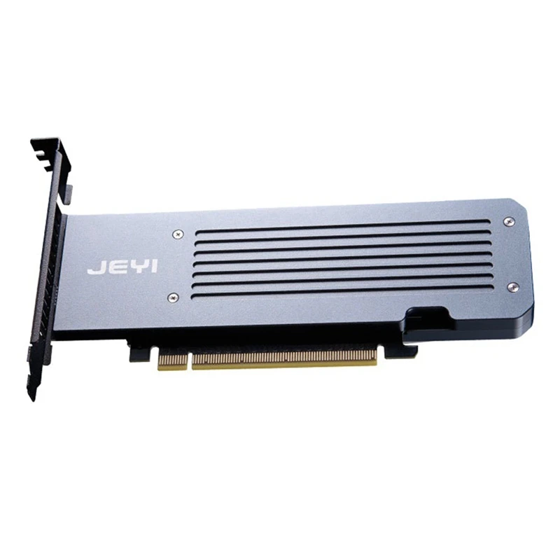 JEYI IHyper-Pro M.2 X16 до 4X PCIE3.0 NVME Четыре диска SSD массив карта алюминиевый сплав радиатор PCIE сигнал разделение массива карта
JEYI IHyper-Pro M.2 X16 до 4X PCIE3.0 NVME Четыре диска SSD массив карта алюминиевый сплав радиатор PCIE сигнал разделение массива карта
