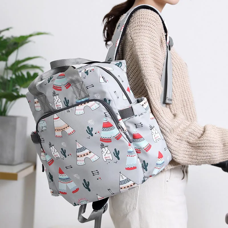 Diaper Bag Mommy Printed Backpack Baby Stroller Bag Waterproof Top Quality Nylon Handbag Nursing Nappy Maternity Bag
Diaper Bag Mommy Printed Backpack Baby Stroller Bag Waterproof Top Quality Nylon Handbag Nursing Nappy Maternity Bag