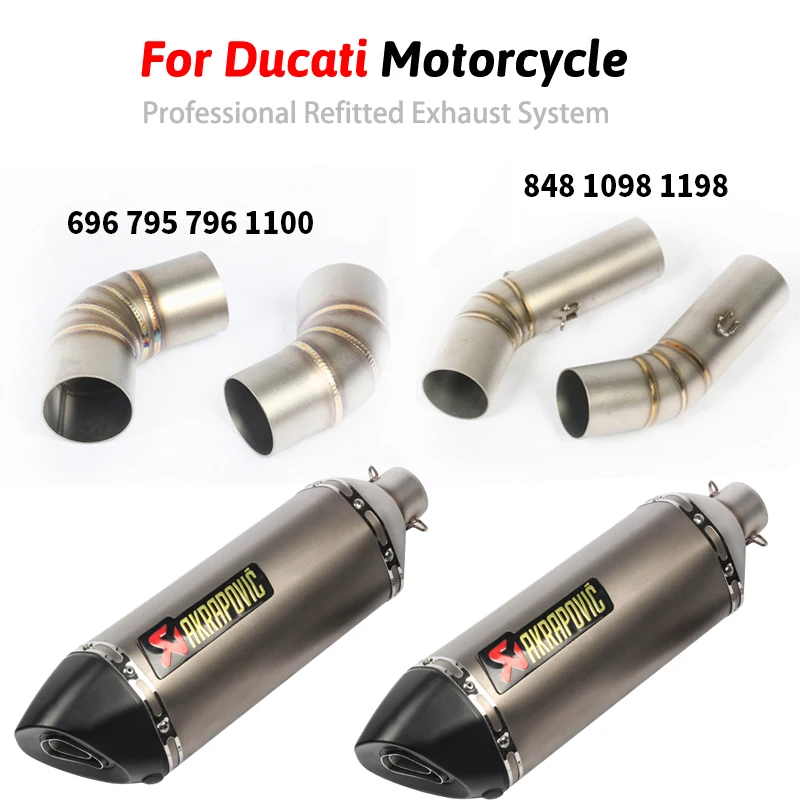 Ducati 848 EVO Exhaust