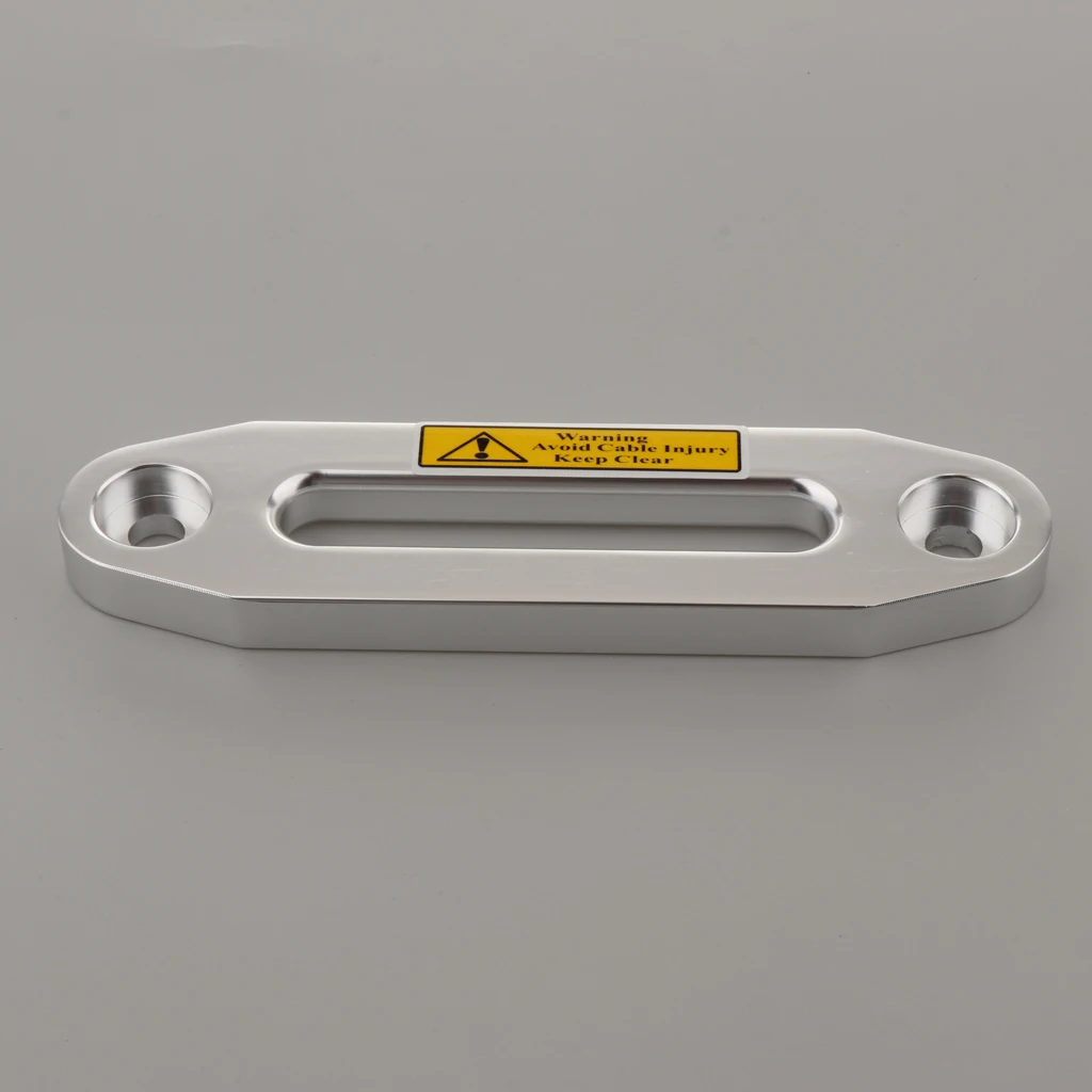 4500lbs Aluminum Alloy Hawse Fairlead for Synthetic Rope, 5.98inch Winch Fairlead (Silver)
4500lbs Aluminum Alloy Hawse Fairlead for Synthetic Rope, 5.98inch Winch Fairlead (Silver)