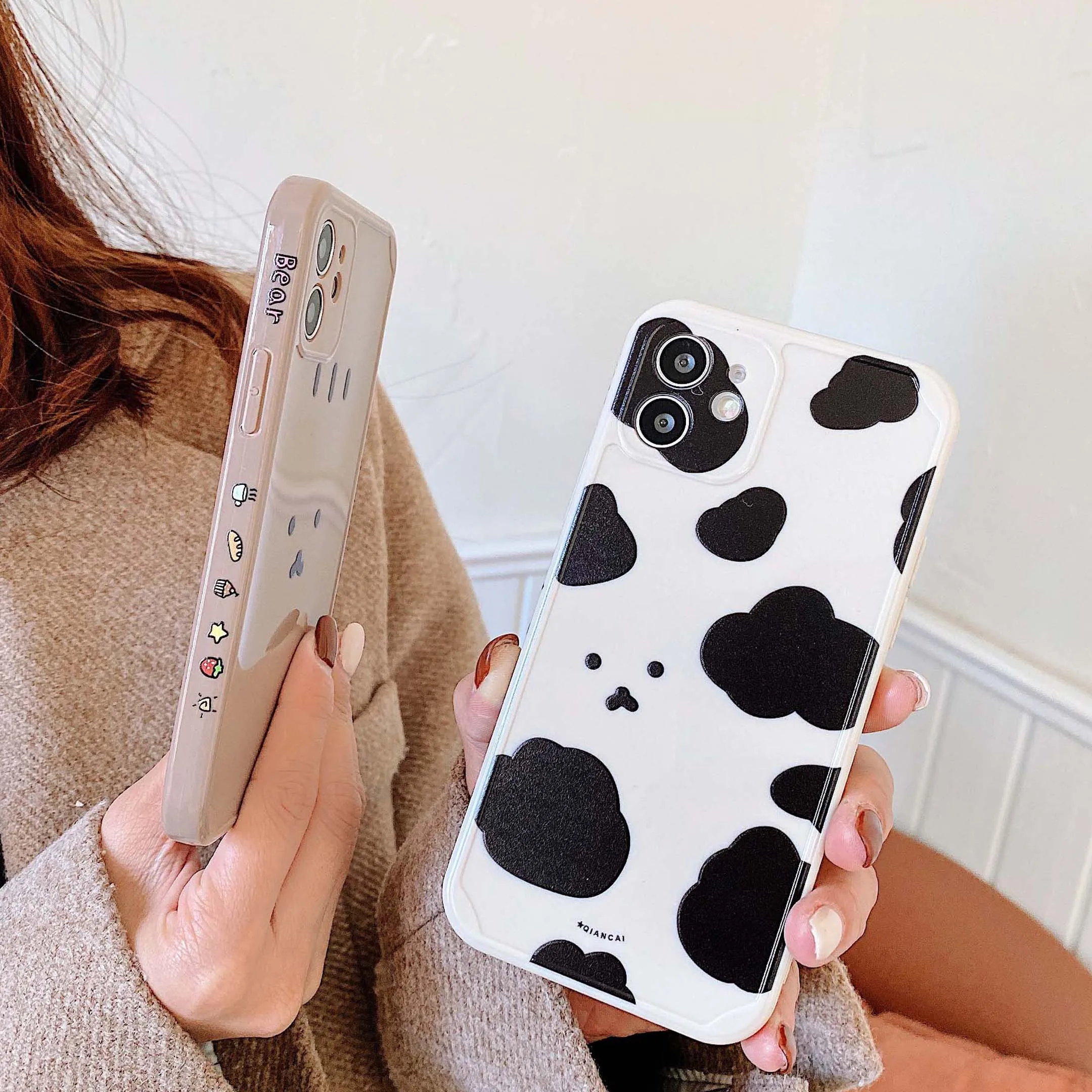 New material cute bear expression phone case silicone cover for iphone x xr xs max 12 mini 11 pro max 8 7 plus protective capa
New material cute bear expression phone case silicone cover for iphone x xr xs max 12 mini 11 pro max 8 7 plus protective capa