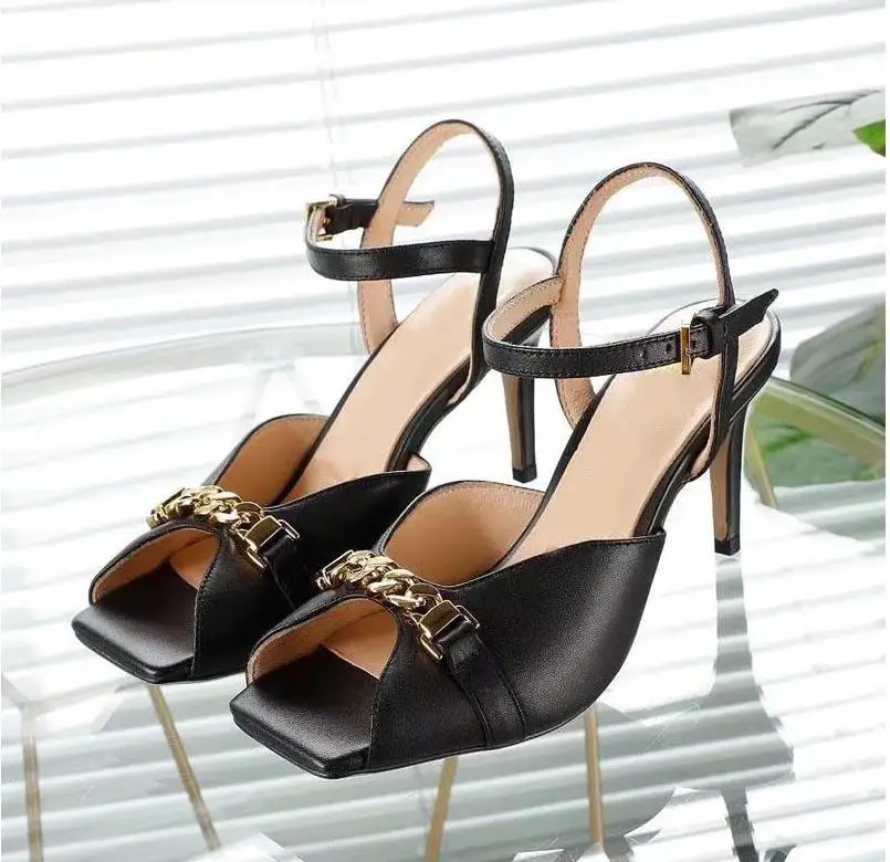 Summer Fashion Sexy Sandals Open Square toe Pumps women shoes High Letter heel Party Wedding Big yards for women's shoes 35-43
Summer Fashion Sexy Sandals Open Square toe Pumps women shoes High Letter heel Party Wedding Big yards for women's shoes 35-43