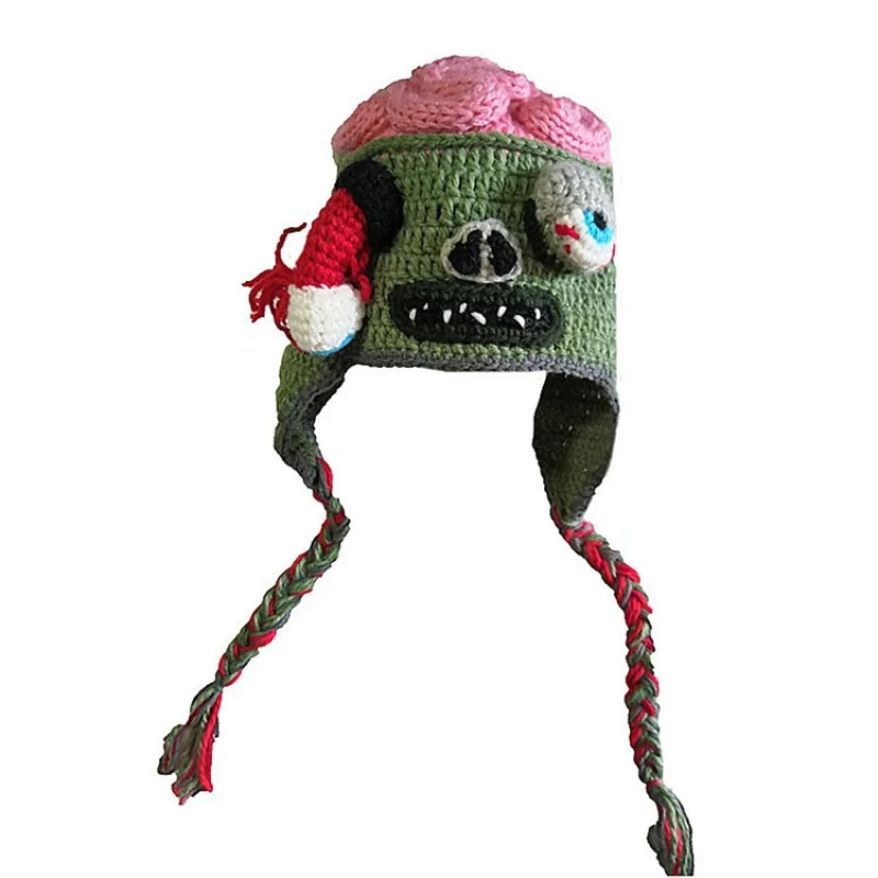 New Halloween Tricky Headgear for Men and Women Monster Brain Halloween Dress Knitted Headgear
New Halloween Tricky Headgear for Men and Women Monster Brain Halloween Dress Knitted Headgear