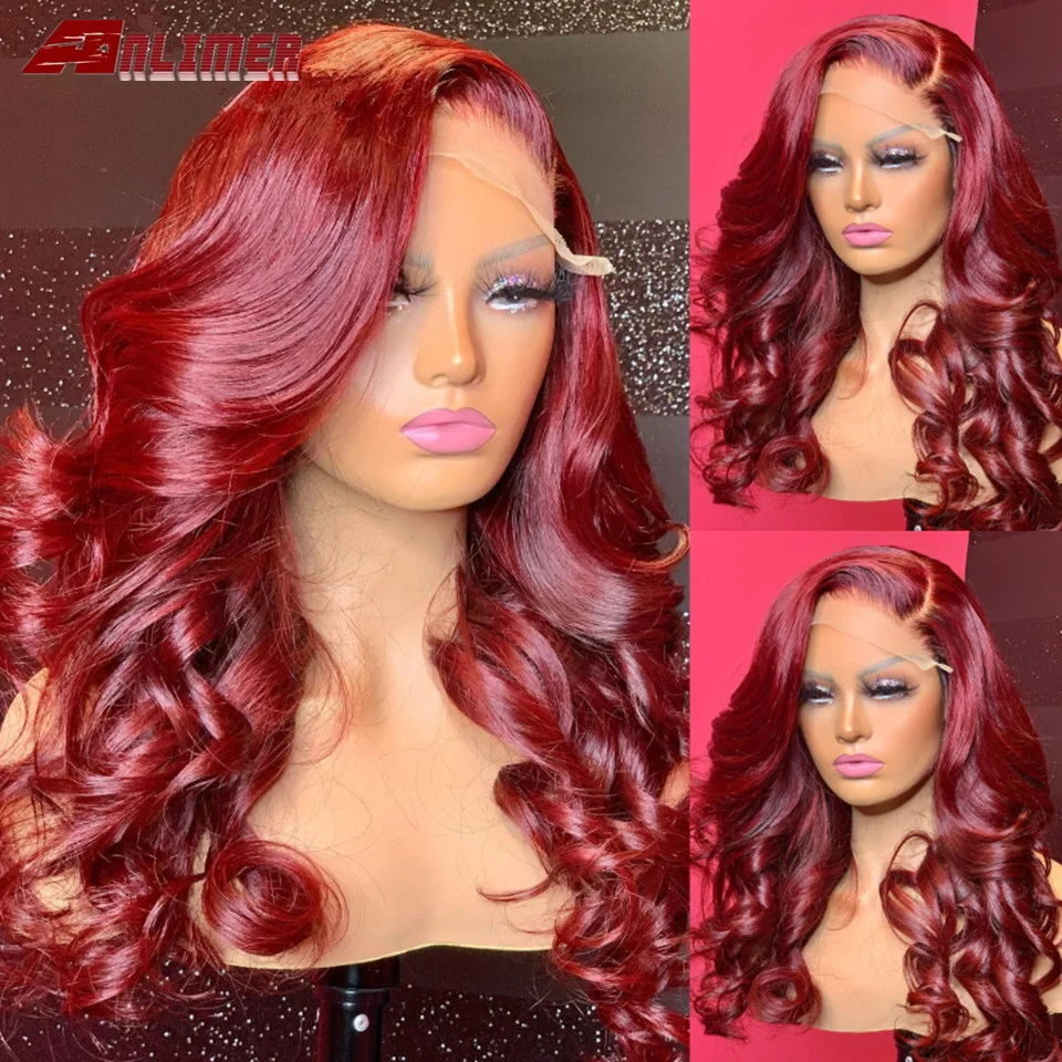 99J Burgundy Body Wave 13x4 Lace Front Human Hair Wigs Pre-Plucked 180% Density 8-24'' Brazilian Glueless 4x4'' Lace Closure Wig
99J Burgundy Body Wave 13x4 Lace Front Human Hair Wigs Pre-Plucked 180% Density 8-24'' Brazilian Glueless 4x4'' Lace Closure Wig