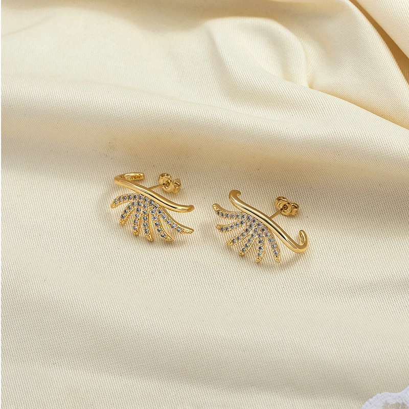 Trendy Angel Wings Earrings for Women Accessories Korean Fashion Temperament Jewelry S925 Needle Shiny AAA Zirconia Party Gift
Trendy Angel Wings Earrings for Women Accessories Korean Fashion Temperament Jewelry S925 Needle Shiny AAA Zirconia Party Gift